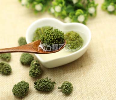 三七花像茶葉沖泡
