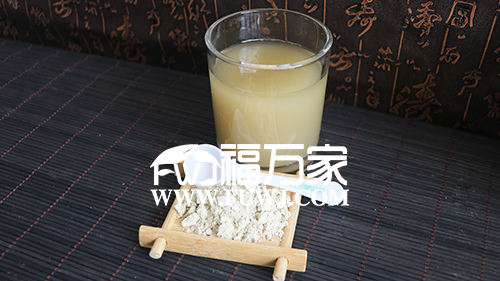 三七粉沖水